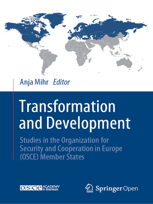 Title details for Transformation and Development by Anja Mihr - Available